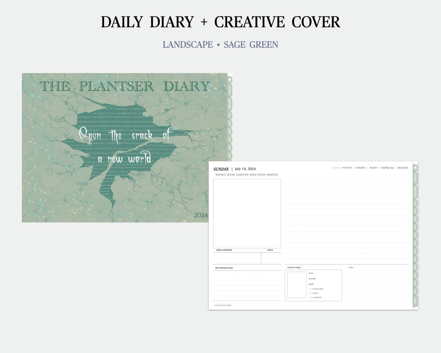 2024-2025  Plantser Diary • Landscape