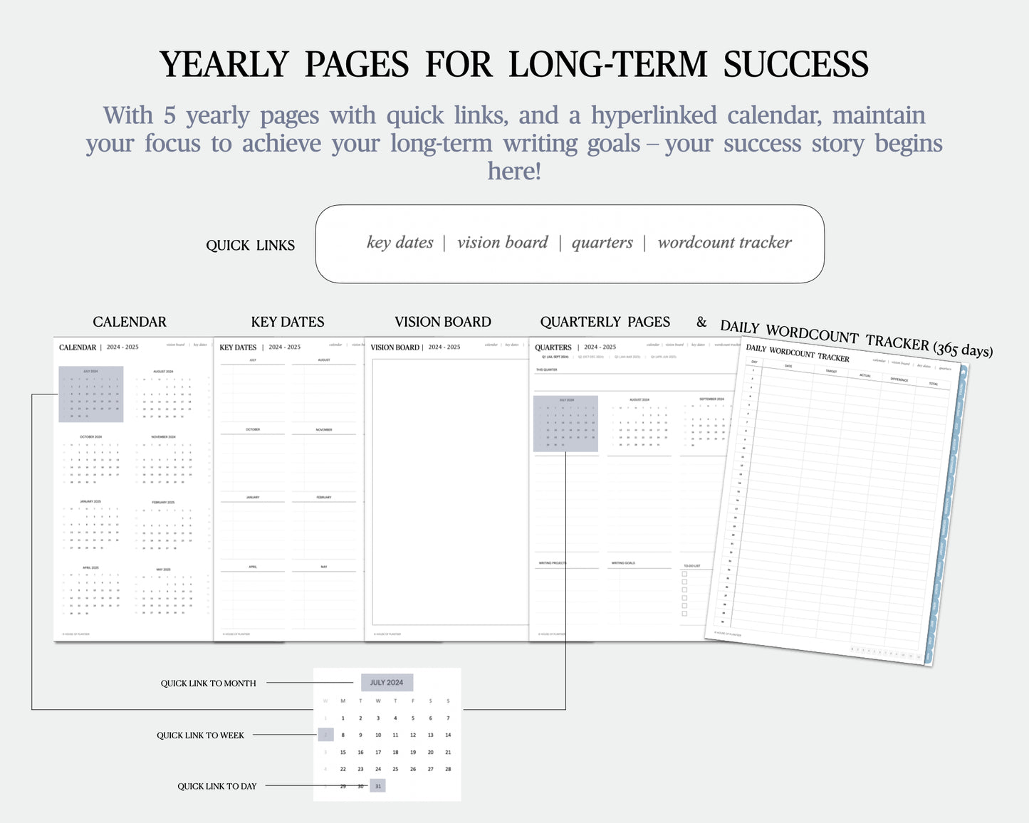 2024-2025 Plantser Diary • Portrait