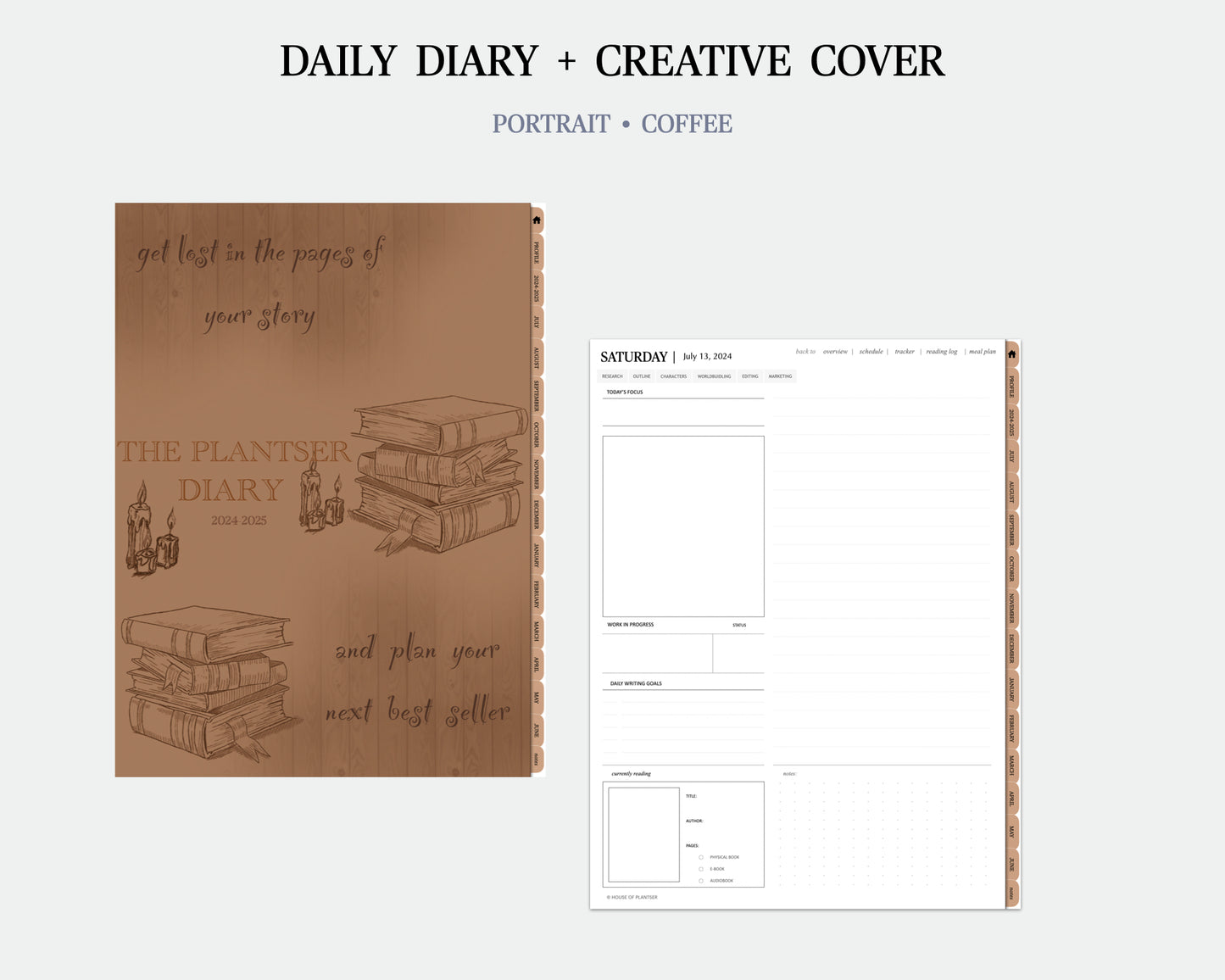 2024-2025 Plantser Diary • Portrait