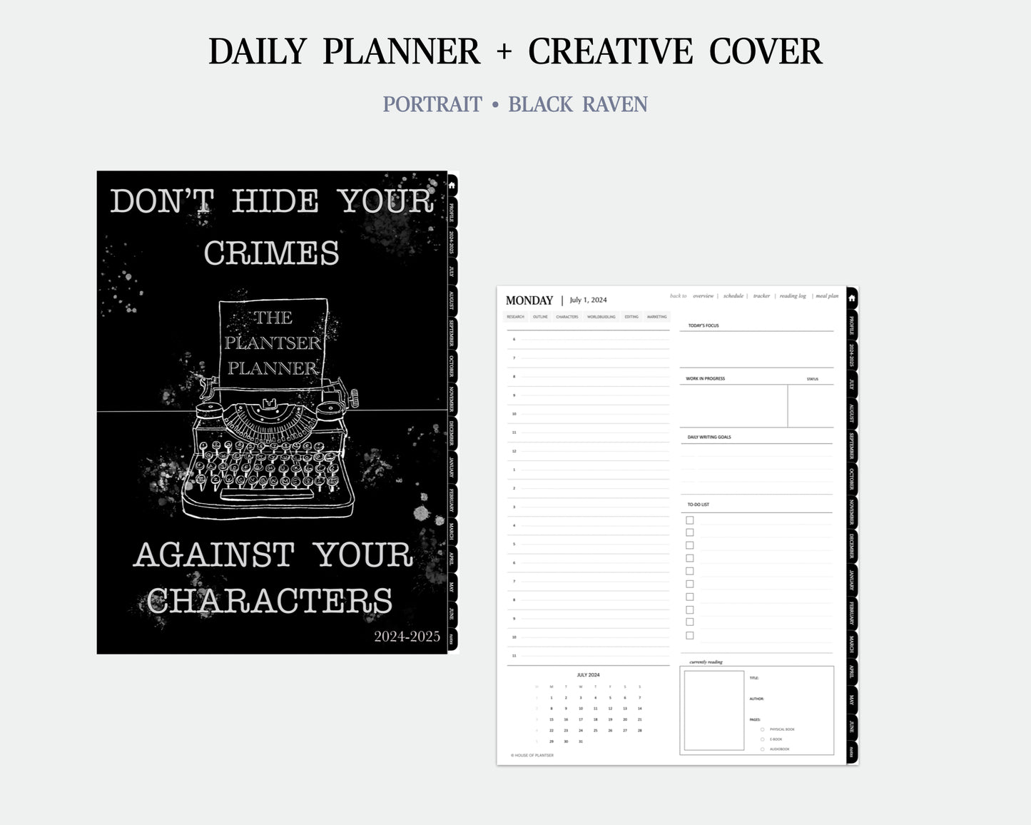 2024-2025 Plantser Planner • Portrait