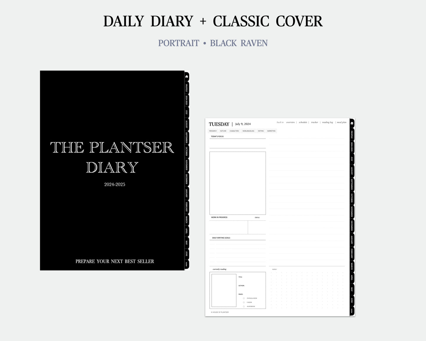 2024-2025 Plantser Diary • Portrait