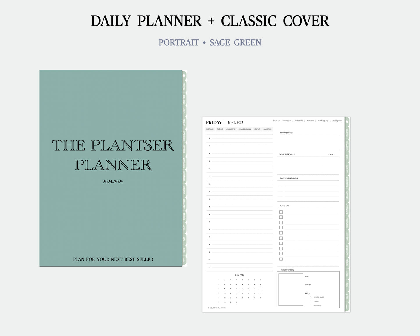 2024-2025 Plantser Planner • Portrait