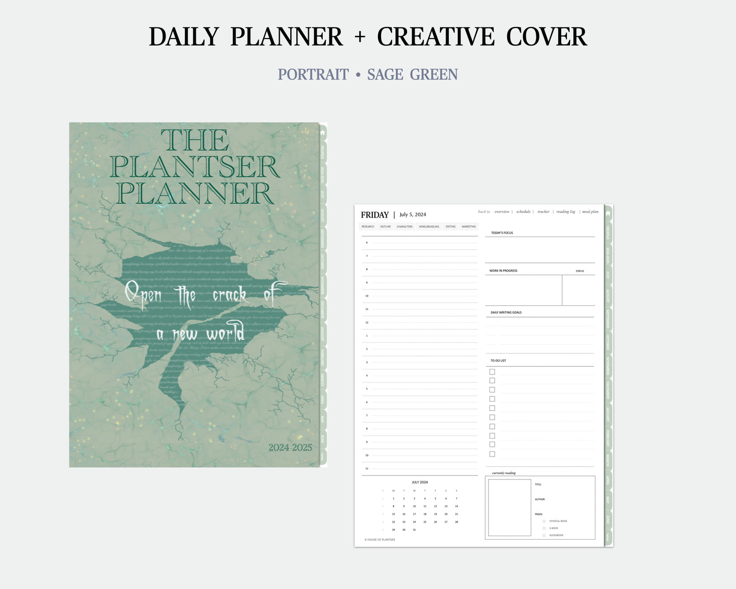 2024-2025 Plantser Planner • Portrait