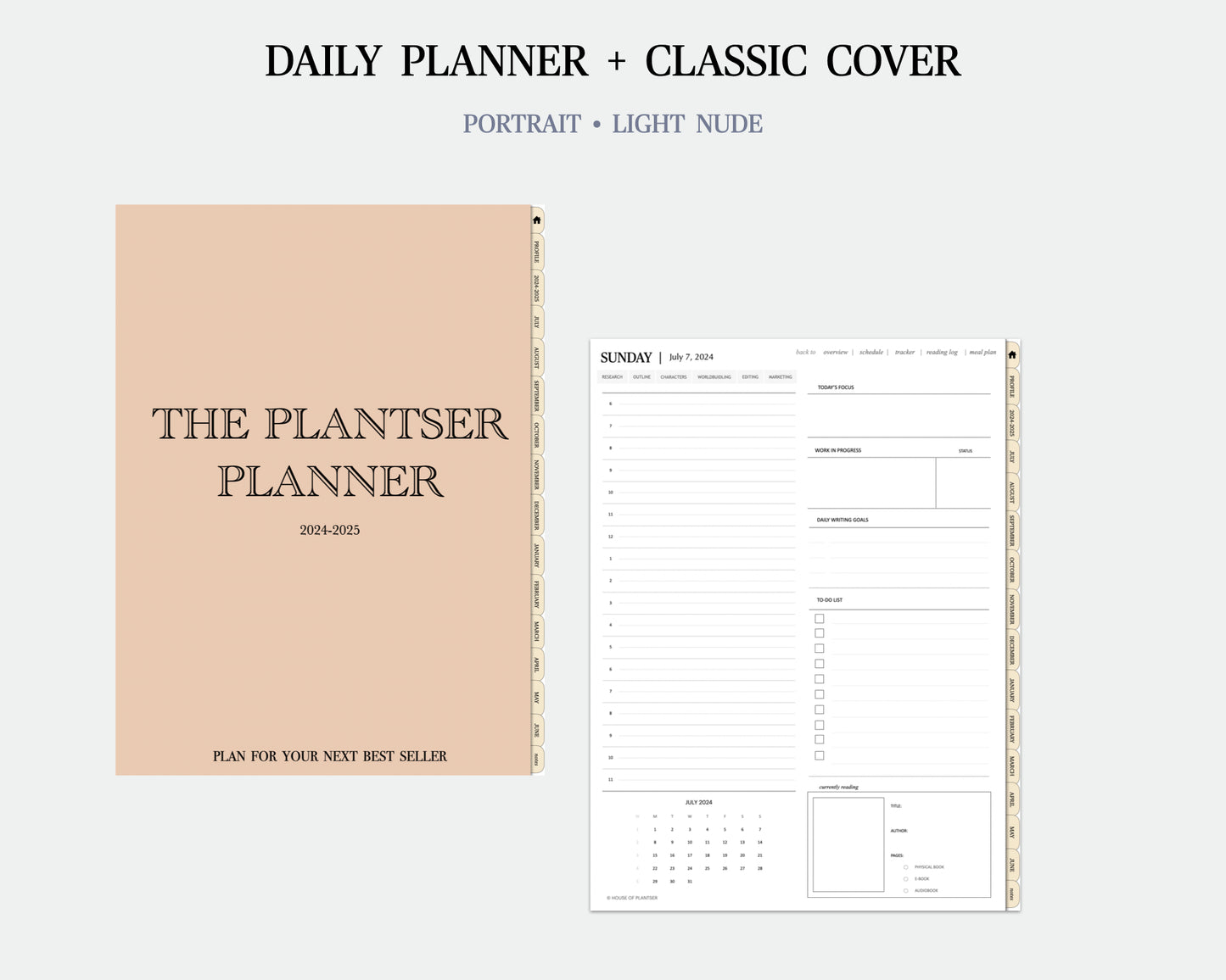 2024-2025 Plantser Planner • Portrait