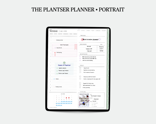 2024-2025 Plantser Planner • Portrait